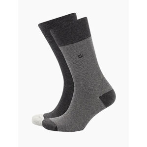 Calvin Klein pánské ponožky 2pack - S/M (387)